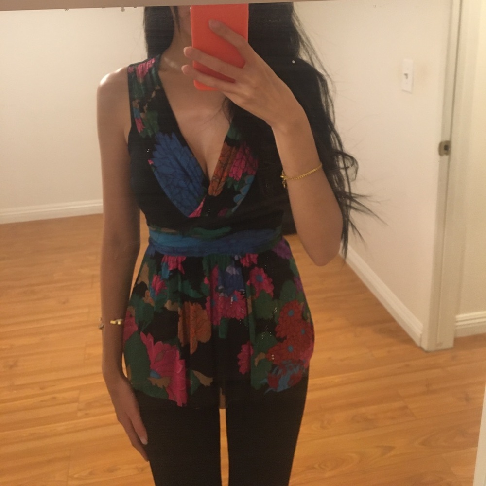 Vintage Vivienne Tam Sleeveless top